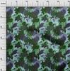 oneOone Ткань Cotton Flex Green Abstracts Craft Projects Decor Fabric Printed By The Yard 40 Inch