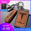 Автомобильная наклейка 2025 Новый Tesla Сплав цинка Чехол-держатель для умной NFC-карты-ключа автомобиля Защитная оболочка Для Tesla Model 3 S X Y Авто Аксессуары