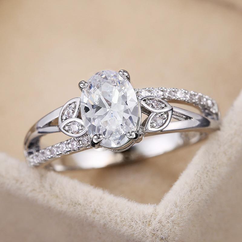 Изысканное зеленое, синее, белое овальное кольцо с камнем, серебряное обручальное кольцо, ювелирные изделия, подарки для женщин