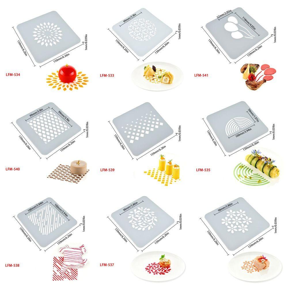 Non Stick Bakery Printing Mold Hand Washable Bakery Dish Printing Mold Cake Decorating Mold