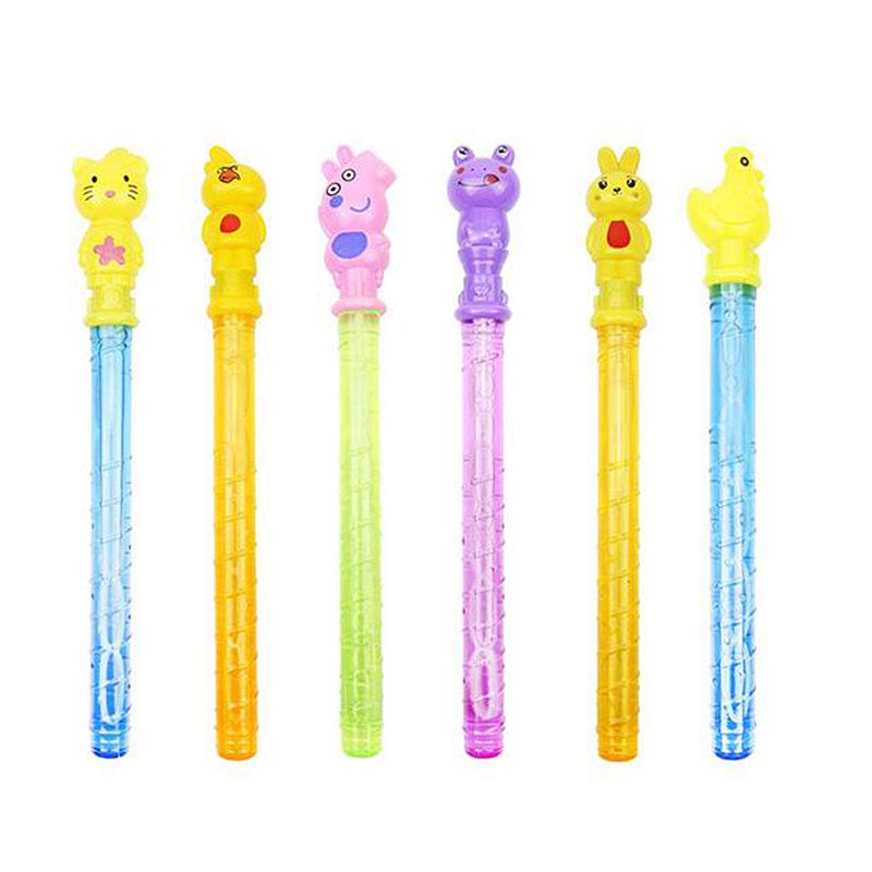 Mini Love Heart & Star Unbreakable Bubble Wand - Colorful, Portable, Multiple Styles for Kids