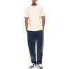 Emporio Armani Ss26 Круглый вырез Хлопок Вышитый логотип Короткий рукав Футболка Мужские топы 7M001498-AF10441-U1088