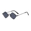 Vintage Quadrilateral Frame Metal Small Men's Shades Diamond Shape Women's Sunglasses Sun Glasses