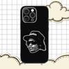 Чехол для телефона рэпера E-Eazy E для iPhone 16e, 16, 15, 14, 13, 12, 11, Pro, X, XS, Max, XR, Plus, Mini, Мягкий черный чехол