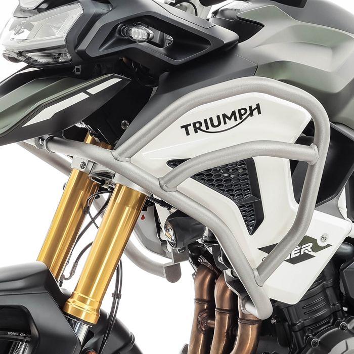 Pare carter haut pour Triumph Tiger 1200 GT/Pro 22-25 TG2 argent