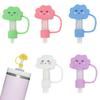 Silicone Silicone Straw Plug Reusable Straw Tips Cover New Drinking Dust Cap Bottle