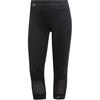 SMC P ESS 3/4 Tight With Logo Women Bottoms Black EA2207