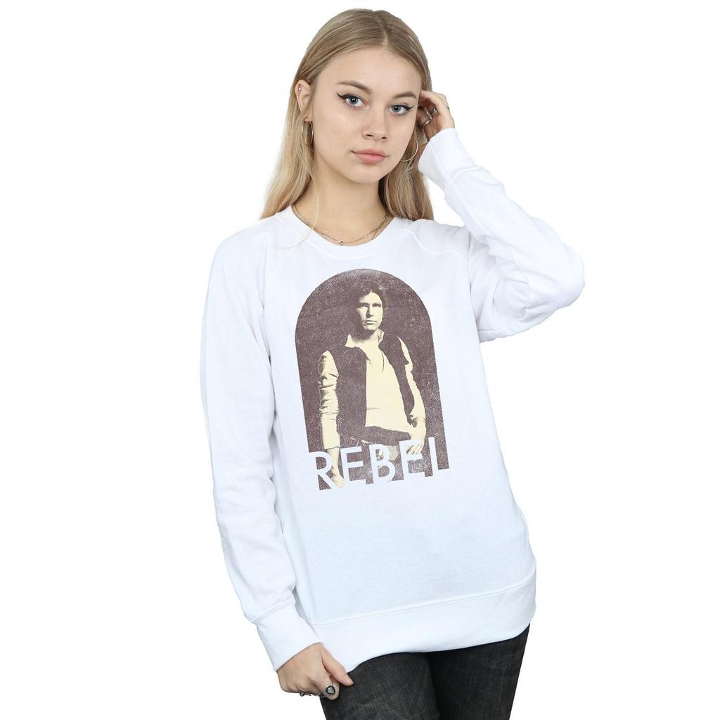 Star Wars Womens/Ladies Han Solo Rebel Sweatshirt