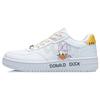 Disney X Li Ning Classic Non-Slip Lightweight Low-Top Sneakers Women Sneakers White Yellow AGCS146-2