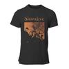 Мужская футболка Slowdive Tour 90-х Хлопковые топы Повседневная футболка с коротким рукавом и круглым вырезом Классические футболки
