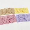 PL Newborn Infant Baby Headband Big Bow Headband Baby Girl Headbands Baby Knotted Bow Headwear