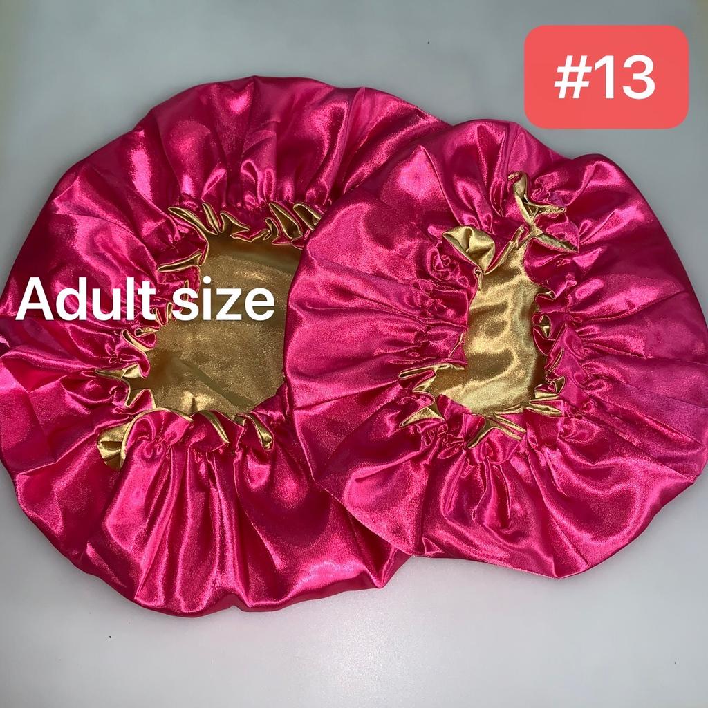 Customized Hair Silk Bonnets Mommy & Me Bonnets Satin rainbow Baby Bonnet for Women