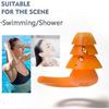 Quiet Noise Reduction Earplugs, Super Soft, Reusable Hearing Protection In Flexible Silicone For Sleeping, Noise Sensitivity