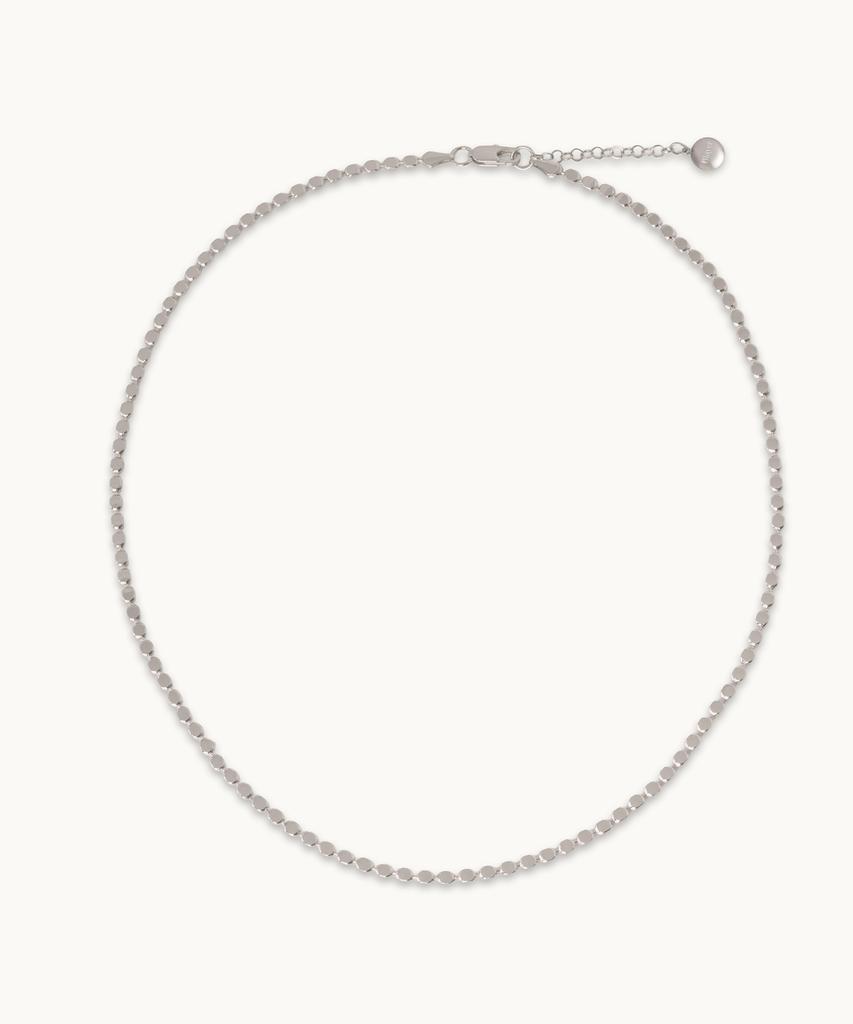 Серебряная цепочка Blayer с прессованным круглым звеньем