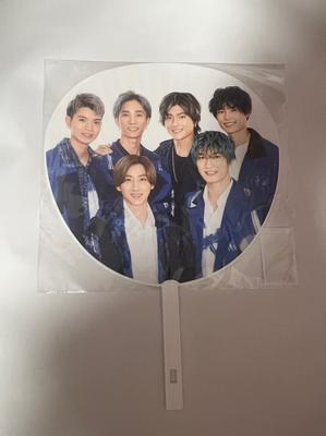 Cowcon [SixTONES] Johnny's Countdown 2021-2022 Веер Jumbo Официальный мерч