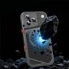 IP68 Waterproof Case for iPhone 17 Pro Max, SHELLBOX GTM MagSafe, Black