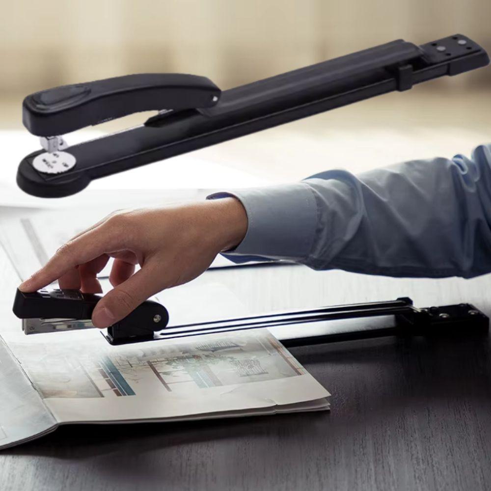50-Sheet Capacity Long Reach Stapler Thickened Paper Stapler Long Arm Stapler For Booklet