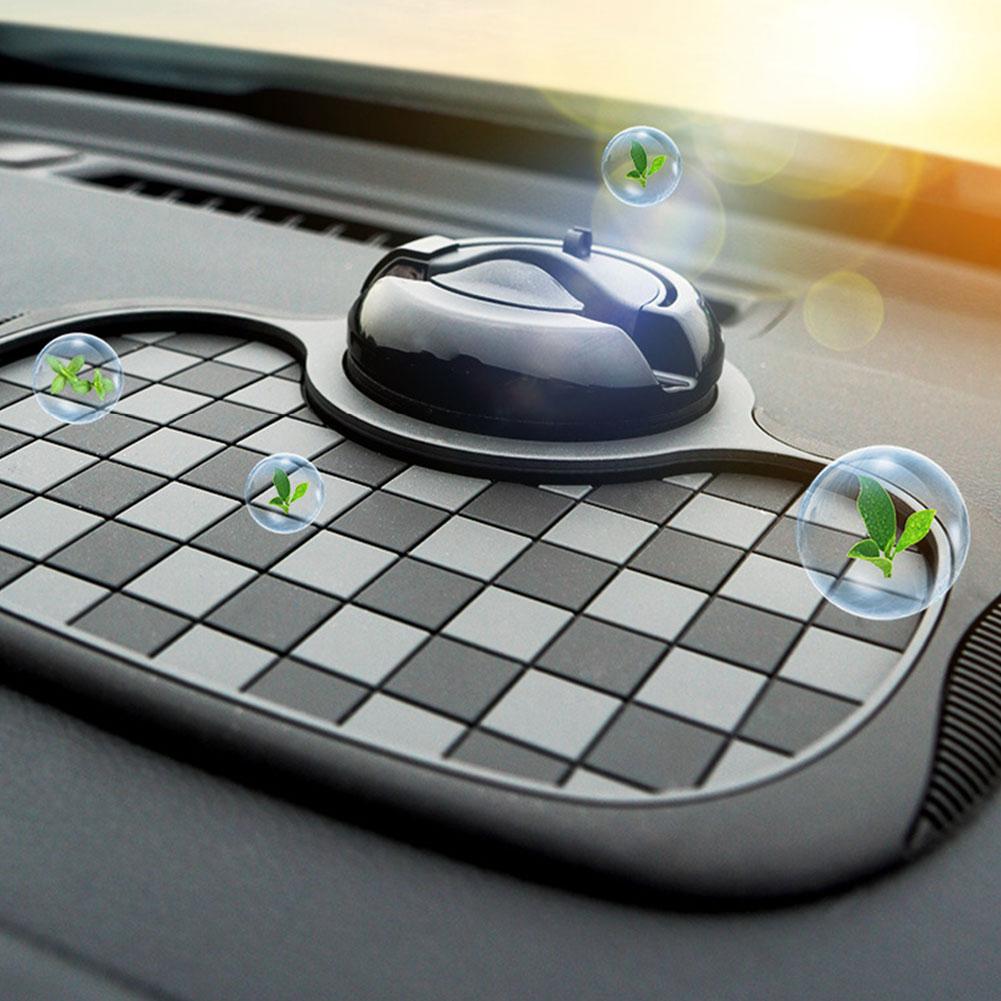 Multifuntional Car Dashboard Anti Slip Mat 360-Degree Accessories Interior Holder Fool Mount Stable Car Rotation Phone D8V2