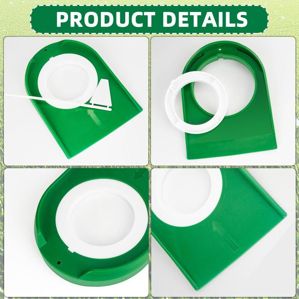 Easy Setup Golf Putting Cup Plastic Golf Training Aid Durable Putting Practice Cup Golf Training