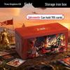 Коллекционная жестяная коробка в стиле Люй Бу для карточной игры «Убийцы Трёх Царств» - Портативное железное хранилище для аксессуаров настольных игр