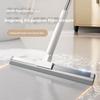 Silicone Floor Scraper Magic Broom Stainless Steel Household Floor Wiper Bathroom Toilet Sweep Hair