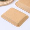 Одноразовые крафтовые бумажные подносы для еды