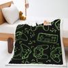 Game Console Collection 3D Digital Printing Thickened Lamb Fleece Crystal Fleece Blanket