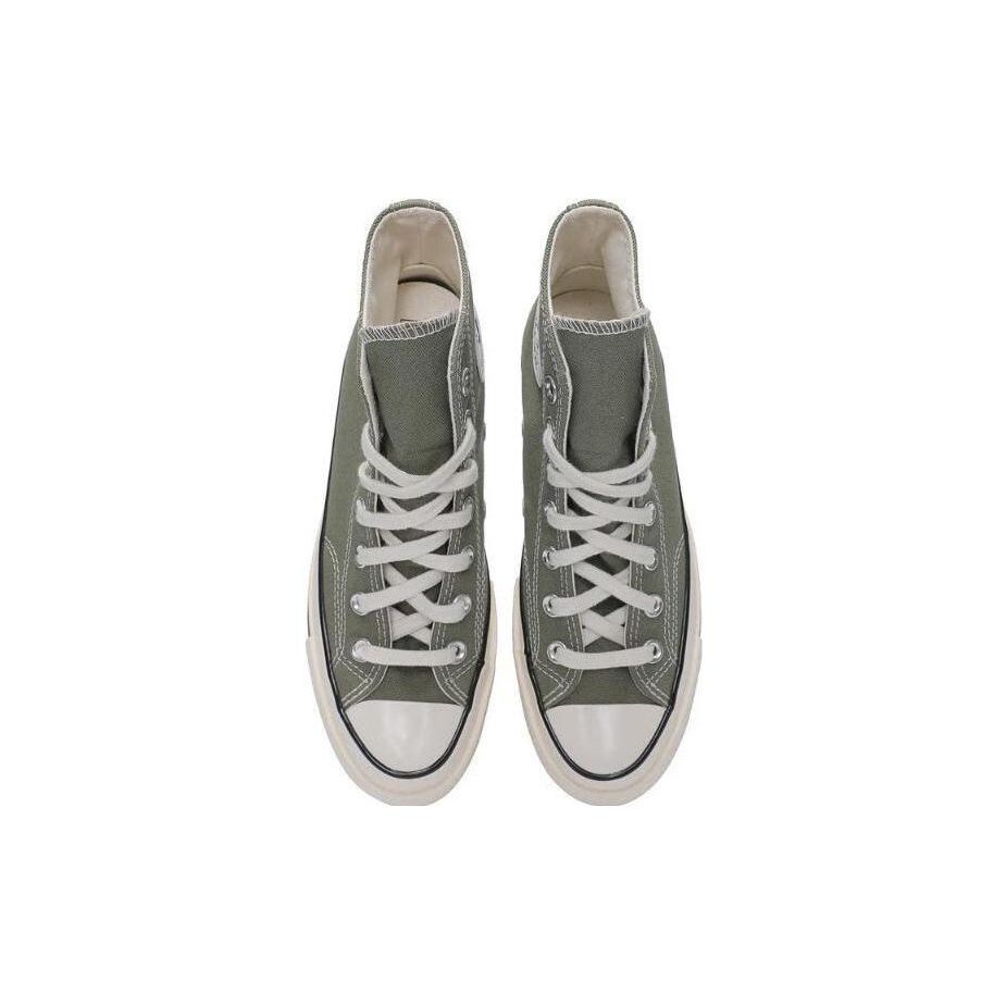 Converse Chuck Taylor 70S Сезонные Удобные Универсальные Высокие Канвасовые Кроссовки Унисекс Светло-зеленый A10271C