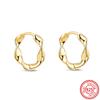 New Original 925 Sterling Silver Earrings For Women Piercing Hoop Love Heart Earings Rose Gold Wedding Gift Luxury Jewelry