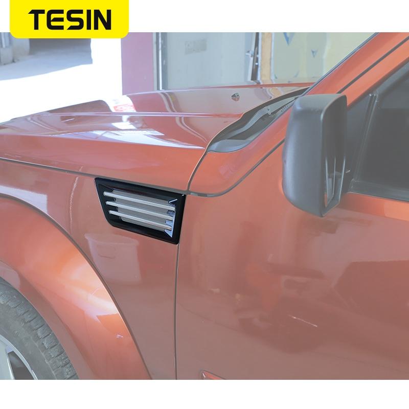 TESIN ABS углеродное волокно автомобильное украшение на крыло для Dodge Nitro 2007 2008 2009 2010 2011 2012 Внешние аксессуары