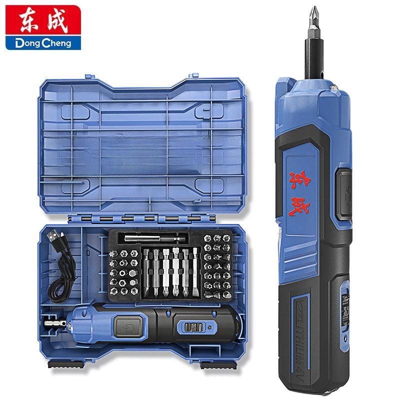 Dongcheng Electric Screwdriver Electric Batch DCPL03-5 Driver Перезаряжаемая маленькая электрическая отвертка Электрическая отвертка
