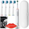 Brosse à dents électrique Oral-b Pro 3 3000 поперечного действия, белый с аксессуарами