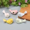 Ceramic Bird Chopstick Rest Holder High Temperature Resistance Handcrafted Pen Holder Small Ornament Bonsai Pot Plants Kitchen Decor