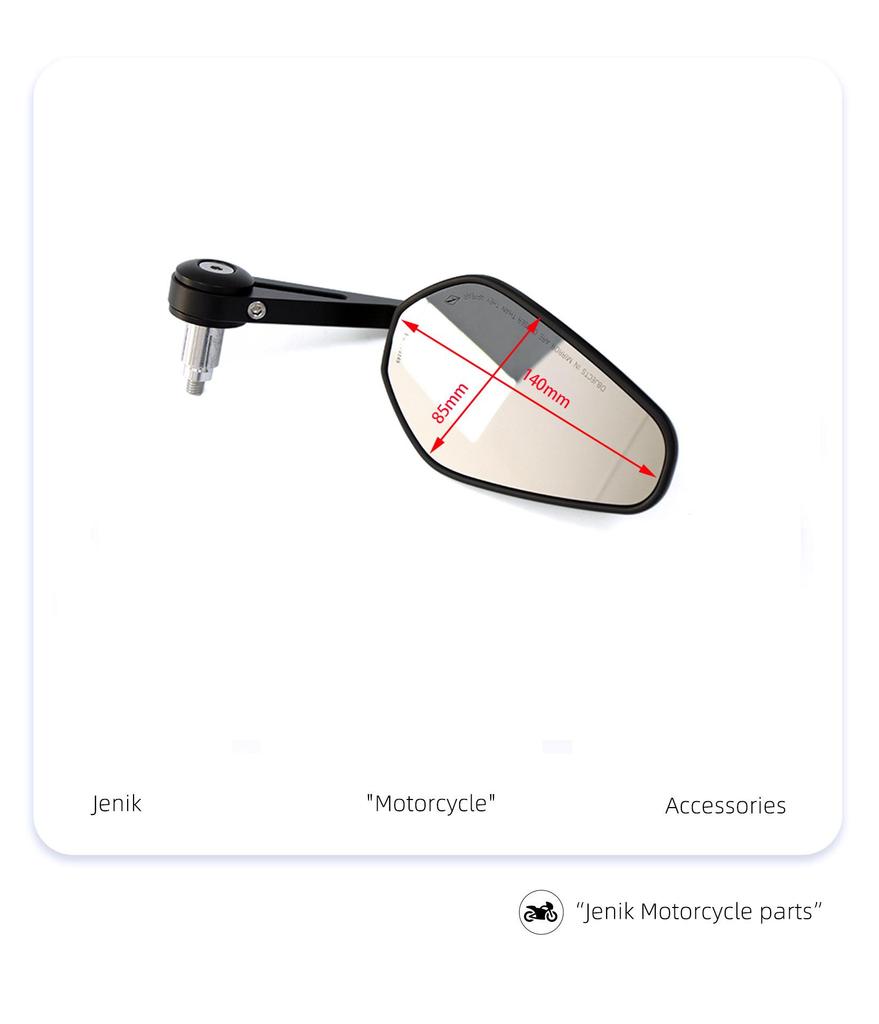 Yamaha XMAX300 Гонки Ультра-прозрачное Ромбовидное Зеркало Заднего Вида на Руль