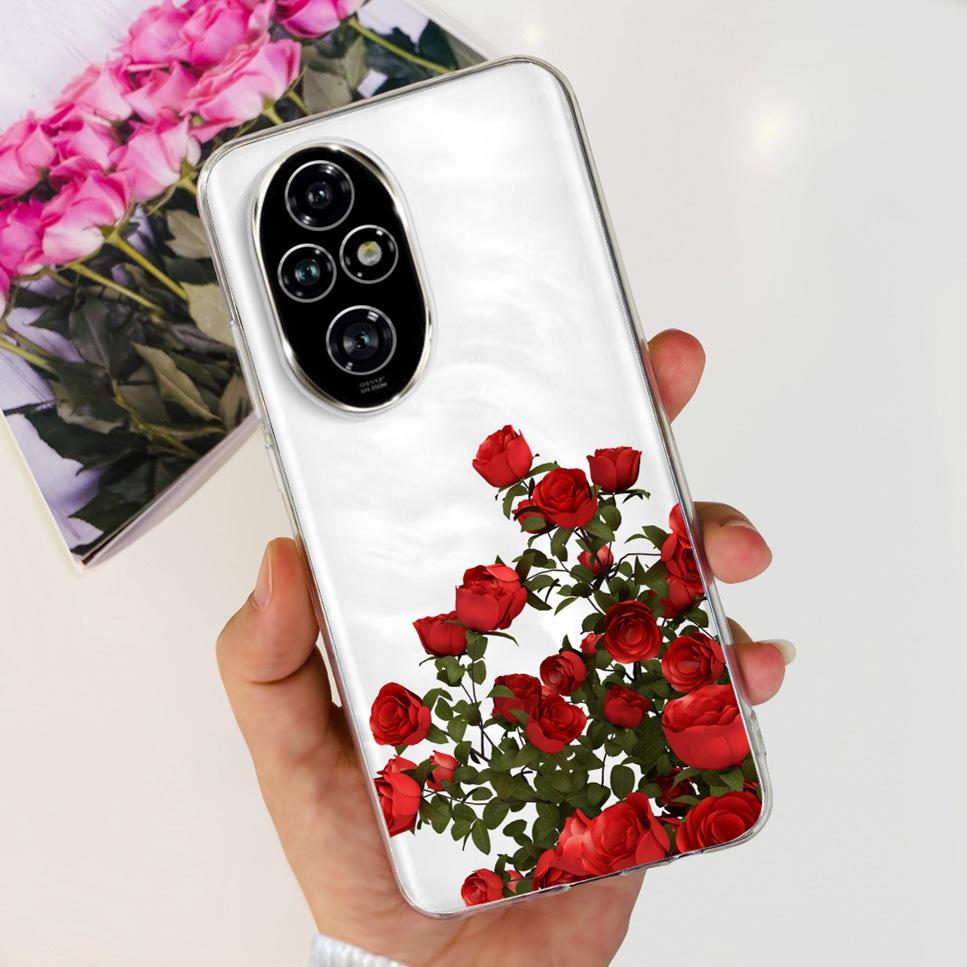 Для Huawei Honor 200 6.7" Чехол Милый Мультяшный Панда Астронавт Мягкий Силиконовый ТПУ Чехол Для Honor 200Pro Honor 200 Lite 5G Чехол для Телефона