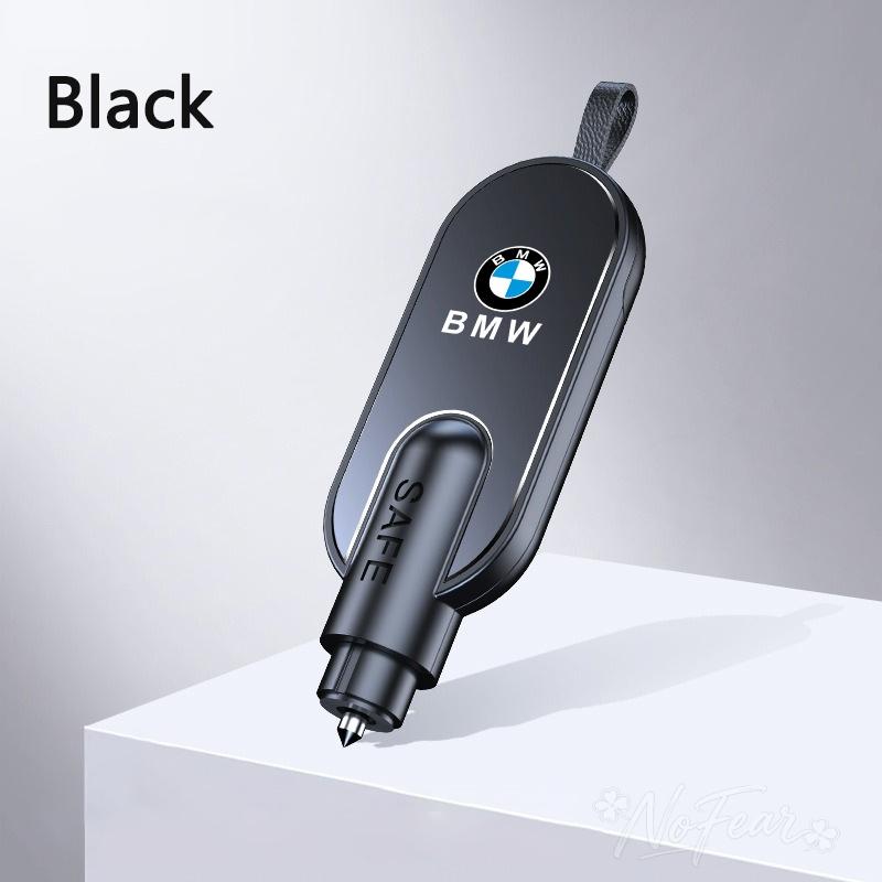 Stickers Portable Mini Safety Hammer Car Window Breaker Accessory For BMW M 1 2 3 4 5 7 Series X1 X3 X4 X5 X6 X7 F10 F30 E46 E60 V3W