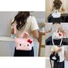 Lightweight Cozy And Plush Crossbody Bag For Kids Available In Soft Colors Cute Functional And