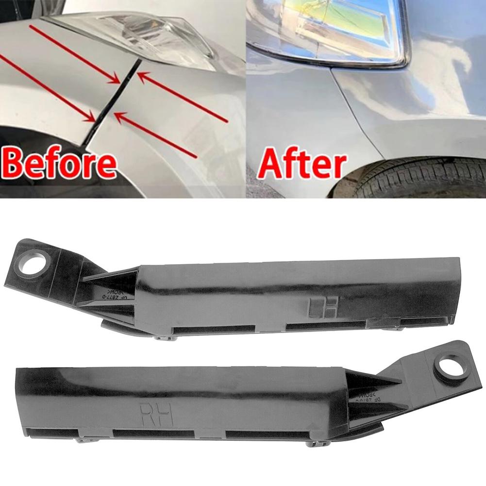Front Bumper Fixing Bracket Front Bumper Fixing Bracket Support Holder Bracket Retainer Black Plastic For Nissan