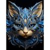 Алмазная картина Полный дрель Лиса Лось Круглая алмазная живопись Ручная работа Красивый павлин Слон Животное Diy Алмазная мозаика Картина Украшение дома