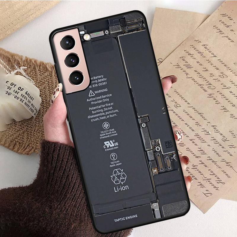 Чехол для телефона с аккумулятором для Samsung S22 S20 Ultra S20 S22 S21 S10 S9 Plus S10E S20FE Note10Plus Note20 9, материнская плата