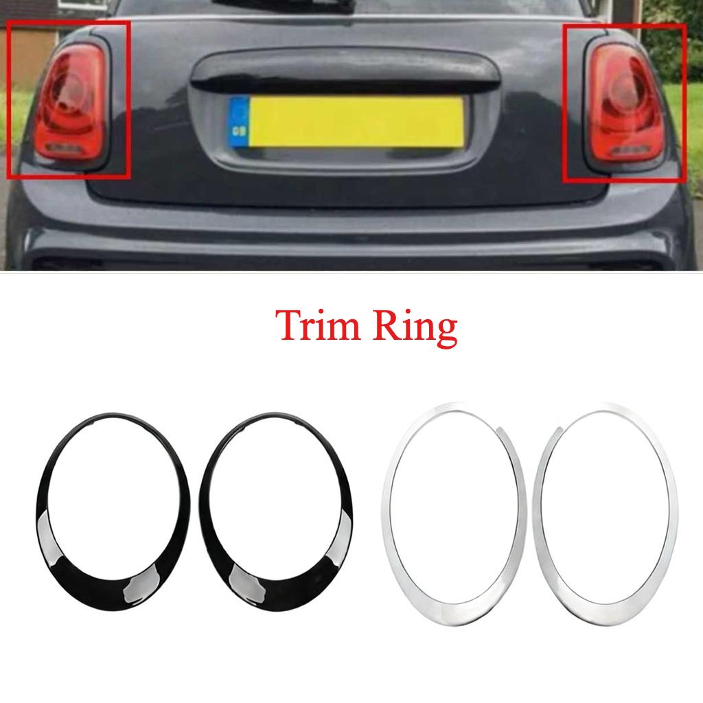 For BMW Mini Cooper F55 F56 F57 2015-2024 Headlight Trim Ring Tail Light Frame Bezel Head Rear Lamp Cover Replacement Part