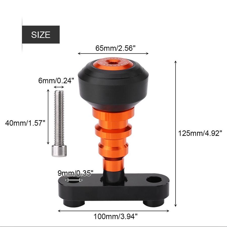 Слайдеры рамы Защита от падений Для KTM 125 200 390 DUKE 2012-2015 03 04 Оранжевый
