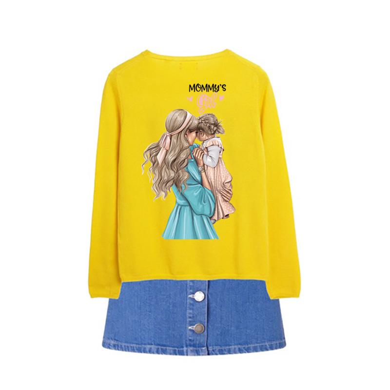 Патчи для одежды для мамы и дочки, нашивки для мамы и ребенка, наклейки для одежды, модные теплопередающие утюги, аксессуары для рукоделия, Parches