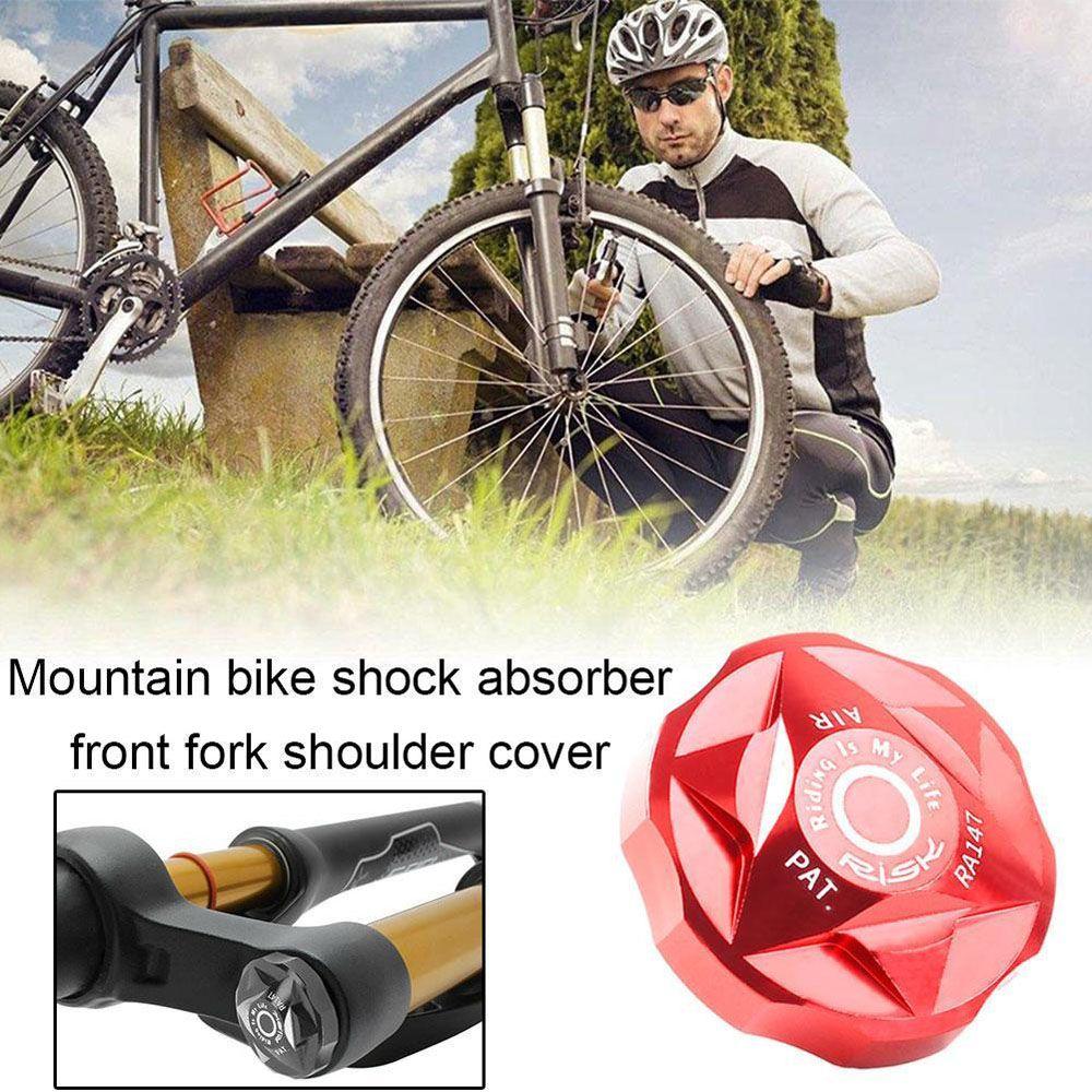 Bike Front Cap Plug Bicycle Fork Cap Cover Bike Suspension Fork Caps Fork Shoulder Covers