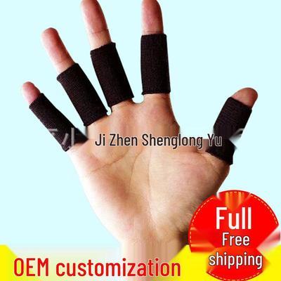 Аутентичный спортивный протектор для пальцев - Нескользящий, Высокоэластичный нейлоновый рукав для баскетбола, волейбола, бадминтона