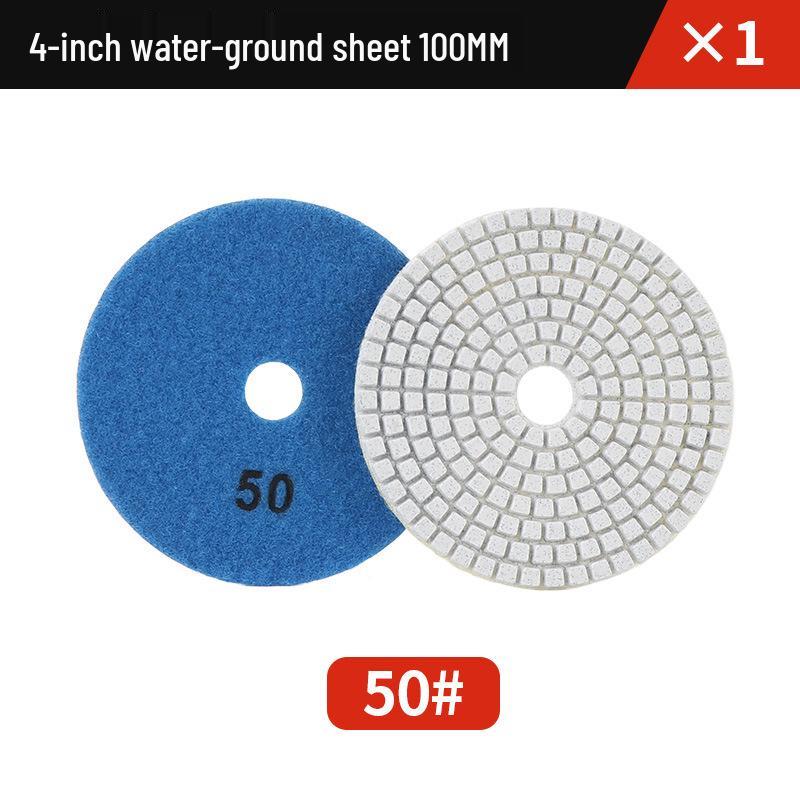 3/4 inch Wet Stone Polishing Pad for Marble, Granite, Quartz - Angle Grinder Compatible (100mm)