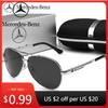 Cpawf3 Наклейка на автомобиль Для Mercedes Benz A B C E S V Класса GLB GLC GLE AMG Пилот SLK SLC ML Автомобильные Высокие Мужские Антибликовые Очки для Водителя Поляризационные