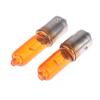 2 шт. Янтарные лампочки Универсальные 12 В 21 Вт Автомобиль Мотоцикл Мотоцикл Скутер Миниатюрный Индикатор