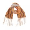 Female Shawl Autumn Winter Thick Scarf Tassel Gradient Wavy Scarf