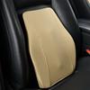 Подушка для поясницы в автомобиль из пеноматериала с эффектом памяти и износостойкой кожаной поддержкой подголовника для любого сезона.